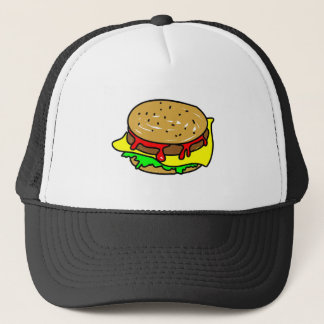 cheeseburger trucker hat