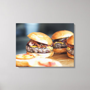 Cheeseburgers Canvas Print