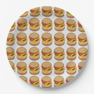CHEESEBURGERS  PAPER PLATE