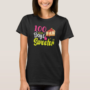 Cheesecake 100 days of school Outfit for Teachers T-Shirt