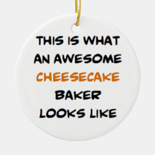 cheesecake baker, awesome ceramic tree decoration