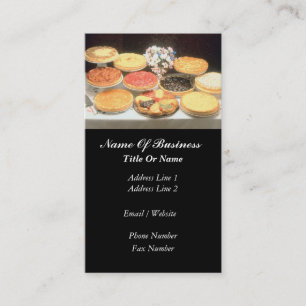 Cheesecake Bakery Business Card