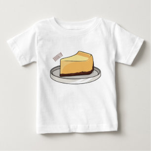 Cheesecake cartoon illustration baby T-Shirt