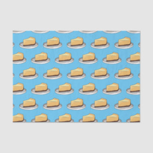Cheesecake cartoon illustration tissue paper