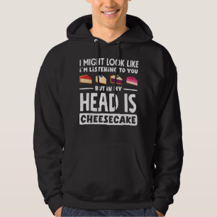 Cheesecake Funny Cheese Cake Dessert Hoodie