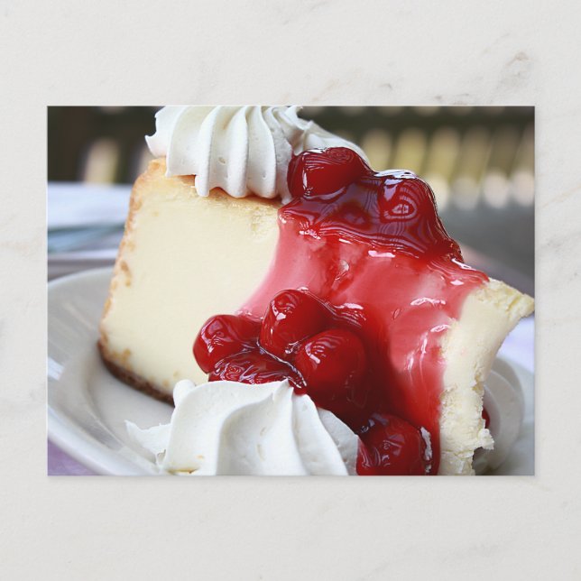 Cheesecake Postcard (Front)