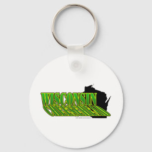 CheeseHead Shadow Key Ring