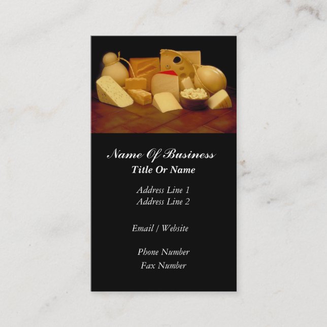 Cheesemaker Business Card (Front)