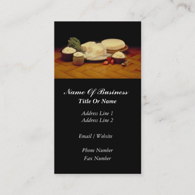 Cheesemaker Business Card (Front)
