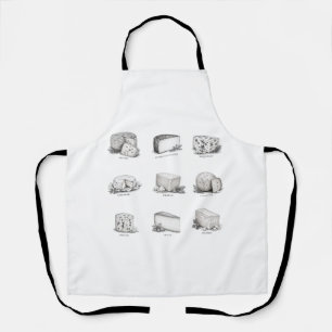 Cheeses from Around the World Apron