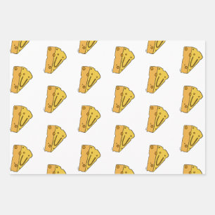 Cheesin' Cutie Cheese Wrapping Paper Sheet