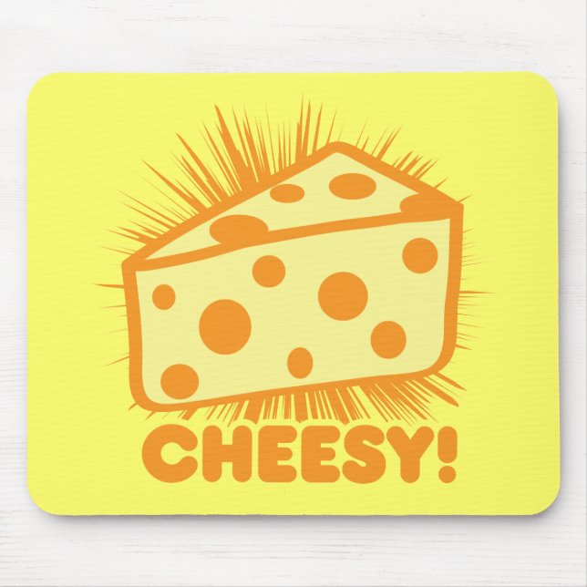 Cheesy Mouse Mat (Front)