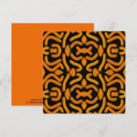 Cheesy Noodle Doodle Art Mirrored Image Pattern