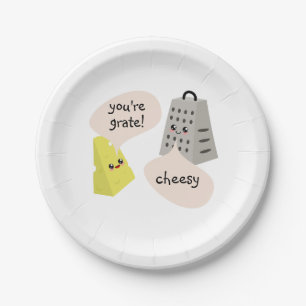 Cheesy Paper Plate