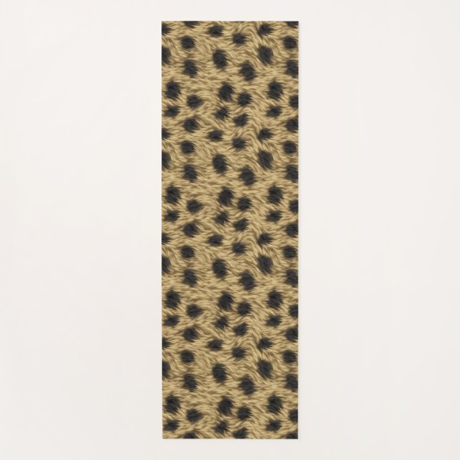 Cheetah 1 yoga mat (Front)