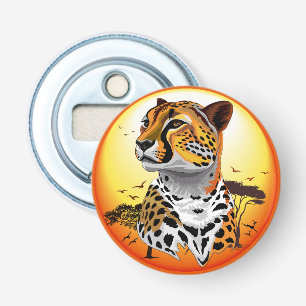 Cheetah African Feline Wild Animal Bottle Opener