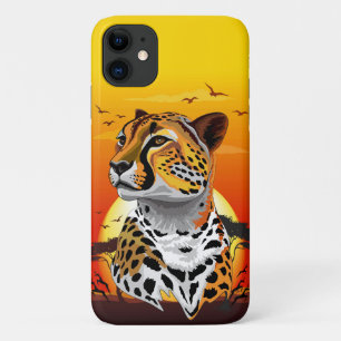 Cheetah African Feline Wild Animal iPhone 11 Case