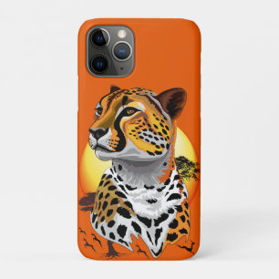 Cheetah African Feline Wild Animal iPhone 11 Pro Case