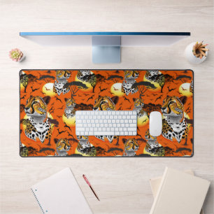 Cheetah African Feline Wild Animal Desk Mat