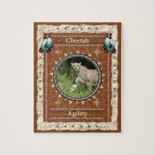 Cheetah Agility Energy Jigsaw Puzzle