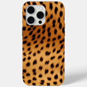 Cheetah Animal Fur iPhone 15 Pro Max Case