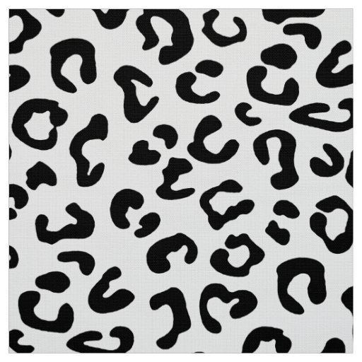 Leopard print pattern black and white hi-res stock photography and