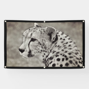 CHEETAH Banner WITH GROMMETS