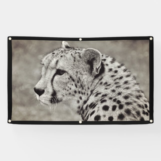CHEETAH Banner WITH GROMMETS (Horizontal)