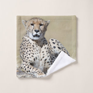 Cheetah Bath Towel Set