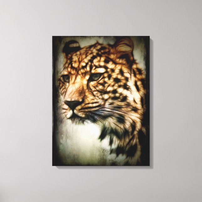 Cheetah Canvas Print (Front)