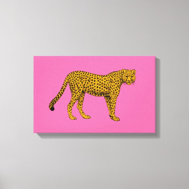 Cheetah Canvas Print (Front)
