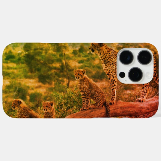 Cheetah Case-Mate iPhone Case (Back (Horizontal))