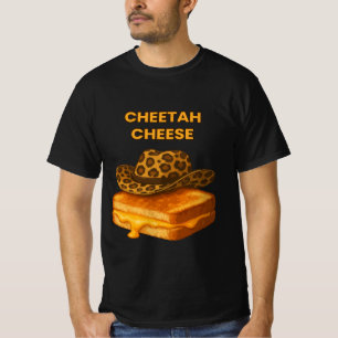 Cheetah Cheese Funny Grilled Cheese Cowboy Hat T-Shirt