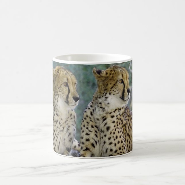 Cheetah  coffee mug (Center)