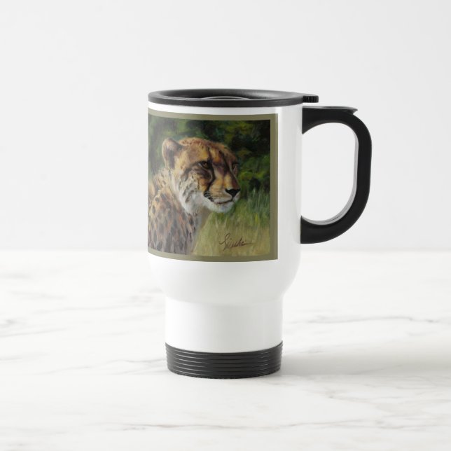 Cheetah Commuter Travel Mug (Right)