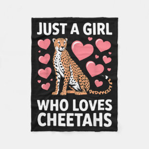 Cheetah Costume For Women Girls African Cheetah Lo Fleece Blanket