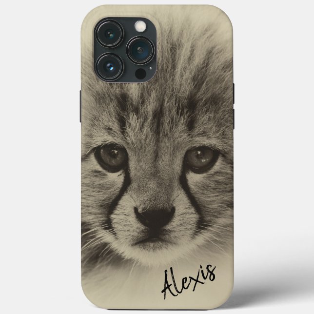 Cheetah Cub Case-Mate iPhone case (Back)
