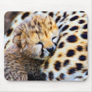 Cheetah Cub Mouse Mat