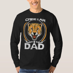 Cheetah Dad For Father Day Cute Animal Dad For Men T-Shirt