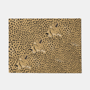 Cheetah Door Mat
