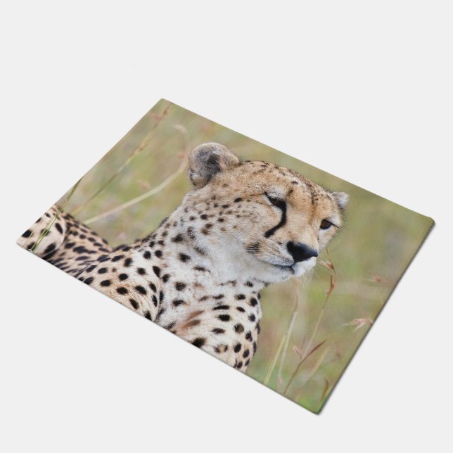 Cheetah Doormat (Angled)