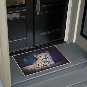 Cheetah Doormat