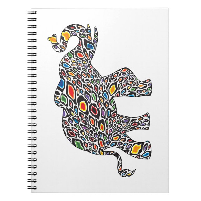 Cheetah-Elephant- Notebook (Front)