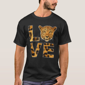 Cheetah Face Animal Instinct Born Wild Leopard Cat T-Shirt