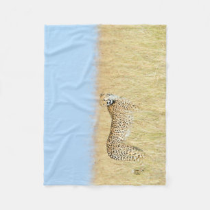 Cheetah Fleece Blanket