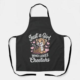 Cheetah Funny Quote  Apron