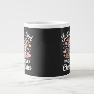 Cheetah Funny Quote Large Coffee Mug