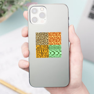 Cheetah, Giraffe, Tiger, and Snake