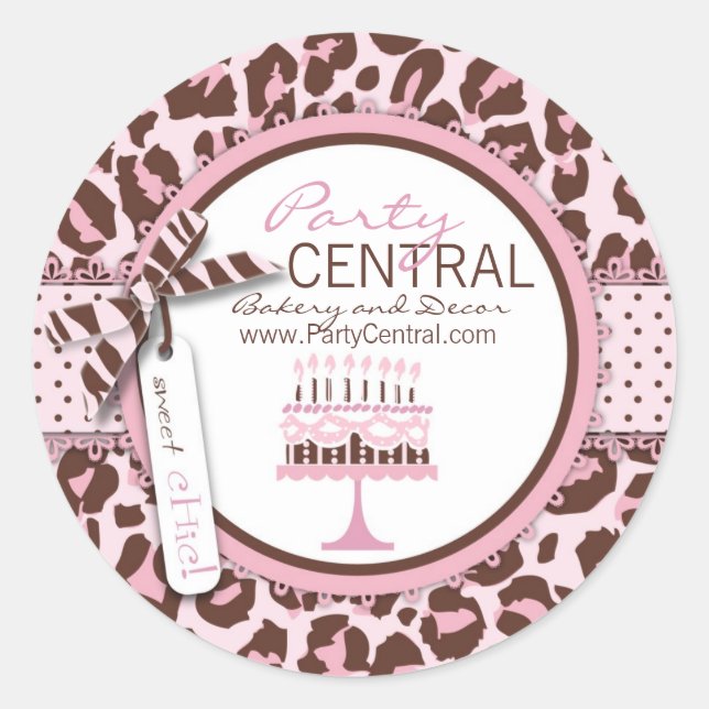 Cheetah Girl Business Sticker (Front)