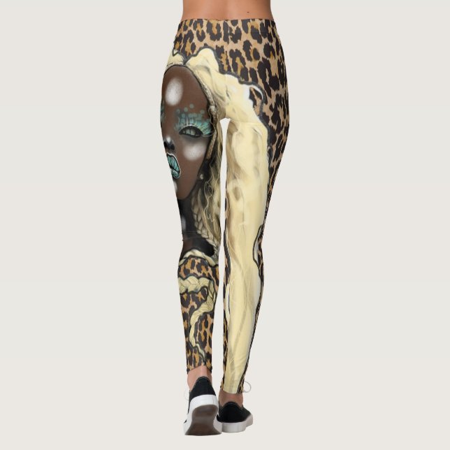 CHEETAH GIRL LEGGINGS (Back)